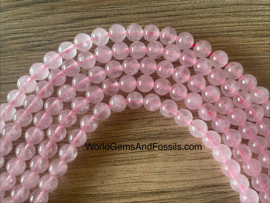 Rose Quartz Beads 8mm