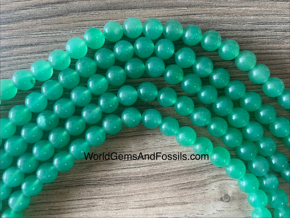 Green Aventurine Beads 8mm