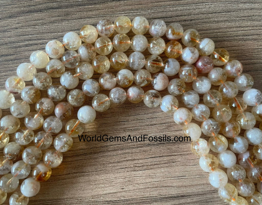 Citrine Beads 8mm