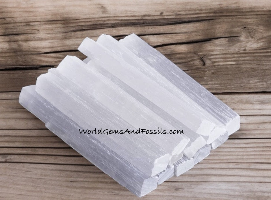 5"-6" Selenite Stick Wands By The Box