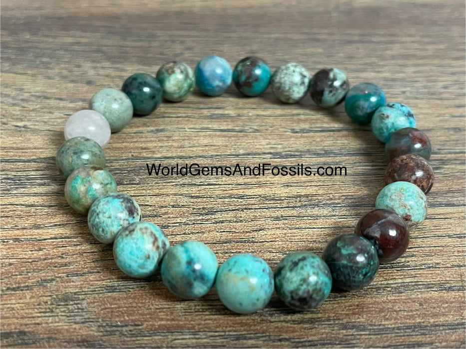 Chrysocolla Bracelet 8mm