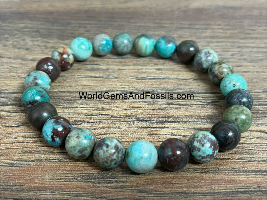 Chrysocolla Bracelet 8mm