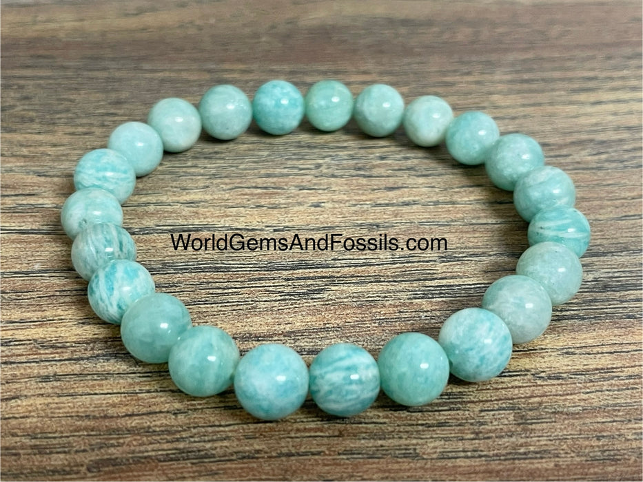 Amazonite Bracelet 8mm  "A" #2