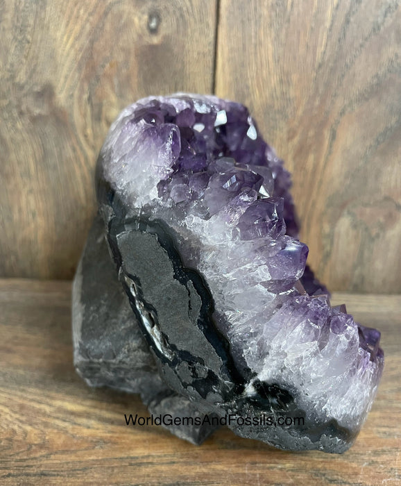 Amethyst Cut Base Polished 5"-7"