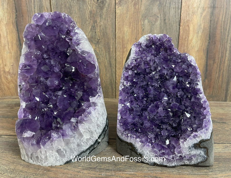 Amethyst Cut Base Polished 5"-7"