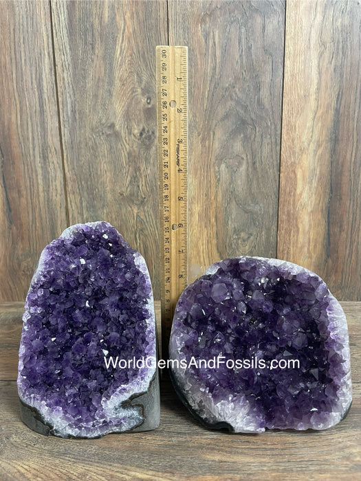 Amethyst Cut Base Polished 5"-7"