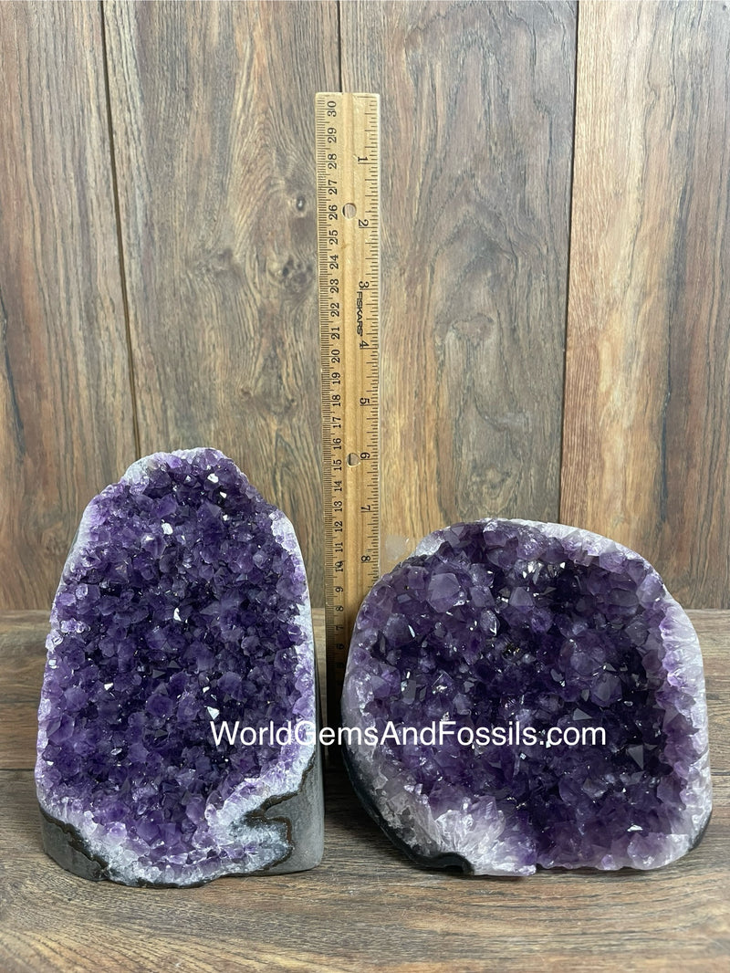 Amethyst Cut Base Polished 5"-7"