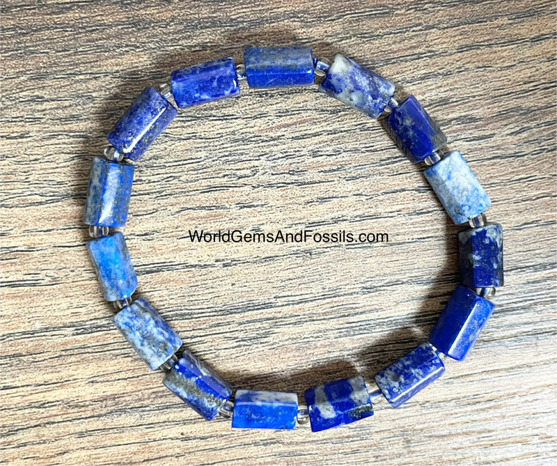 Lapis Bracelet Cylinder