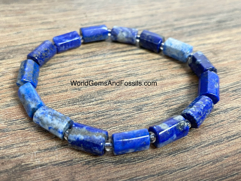 Lapis Bracelet Cylinder