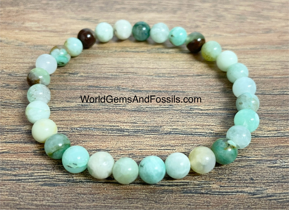 Chrysoprase Bracelet 6mm