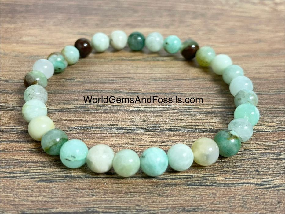 Chrysoprase Bracelet 6mm