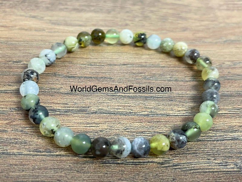 Green Opal Bracelet 6mm