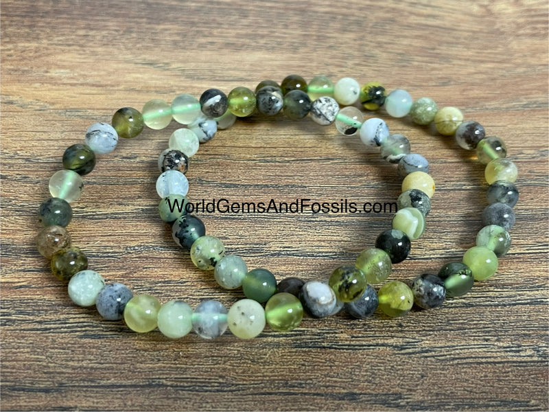 Green Opal Bracelet 6mm