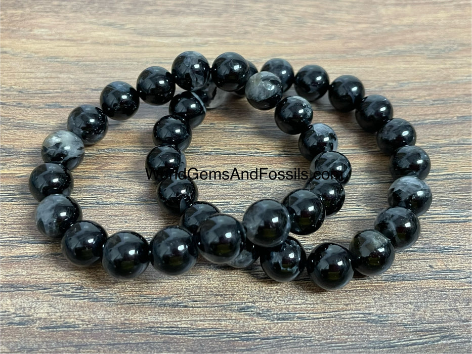 Black Tourmaline Bracelet 10mm B Grade