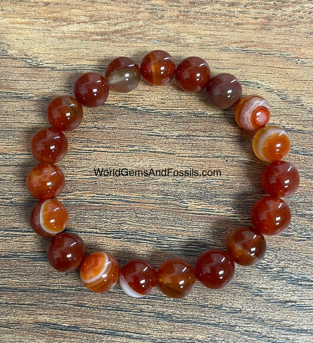 Carnelian Bracelet 10mm