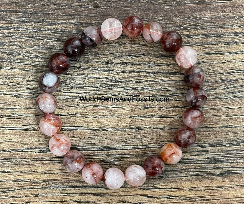 Fire Quartz Bracelet 8mm