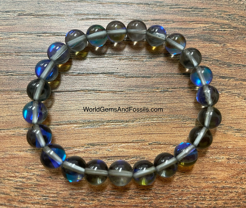 Rainbow Aura Bracelet 8mm