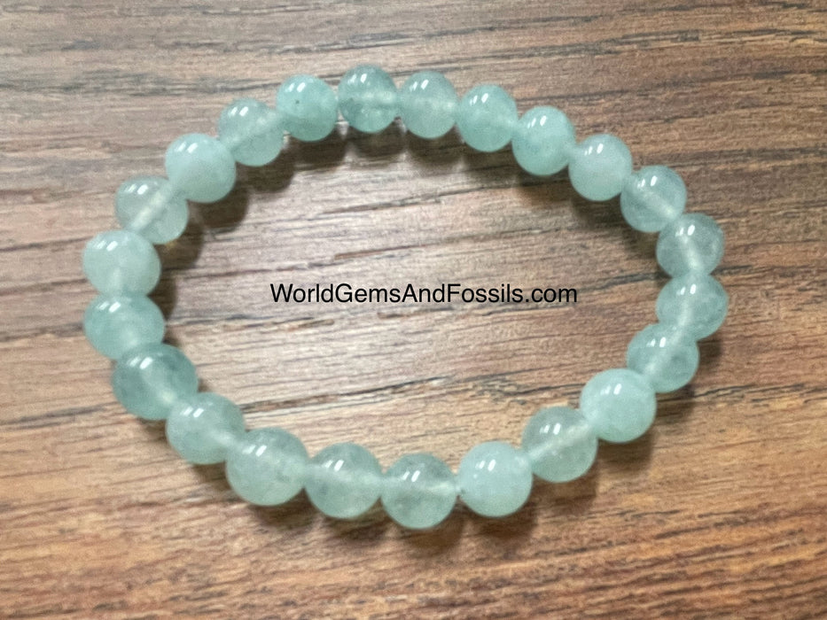 Green Quartz Bracelet 8mm