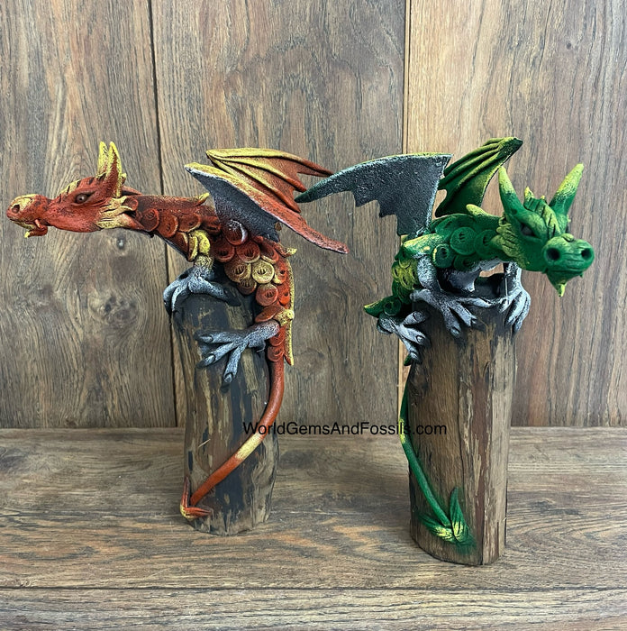 Dragon On Wood