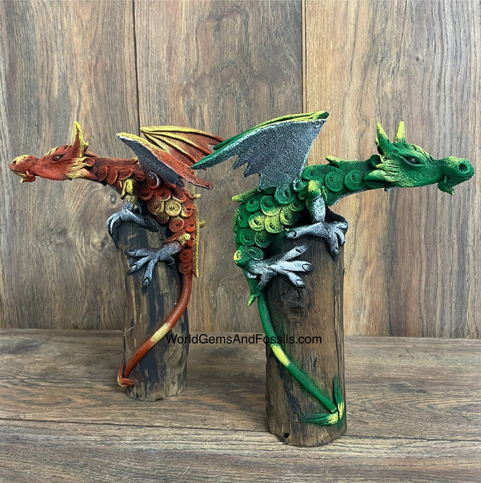 Dragon On Wood