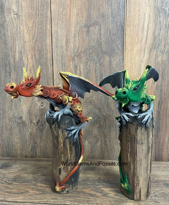 Dragon On Wood