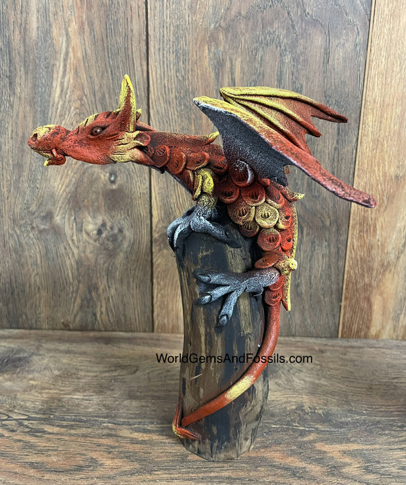 Dragon On Wood