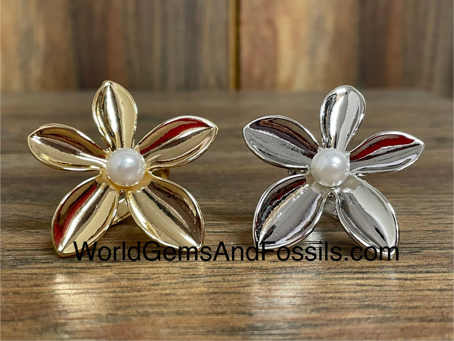 Flower Ring 2Pc Set