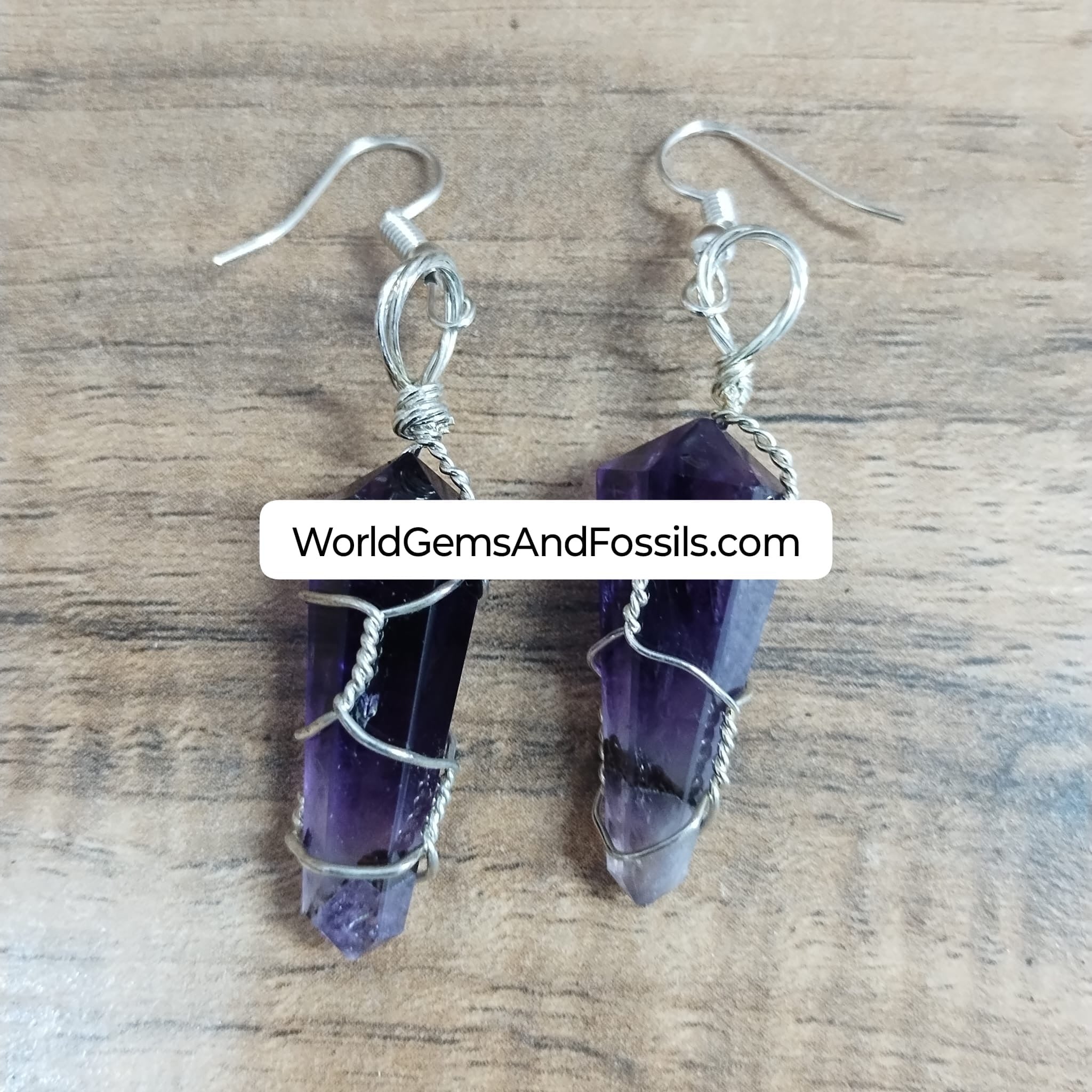 Amethyst DT Earrings