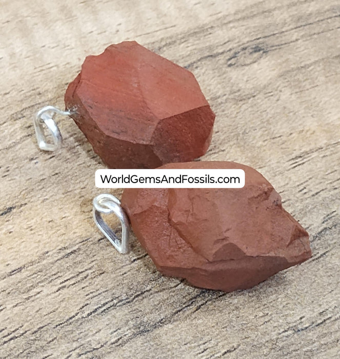 Red Jasper Pendant Rough