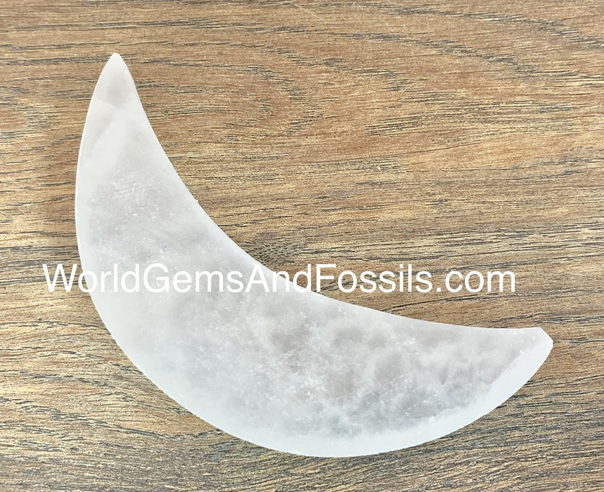 Selenite Moon 4" 100Pcs/Box