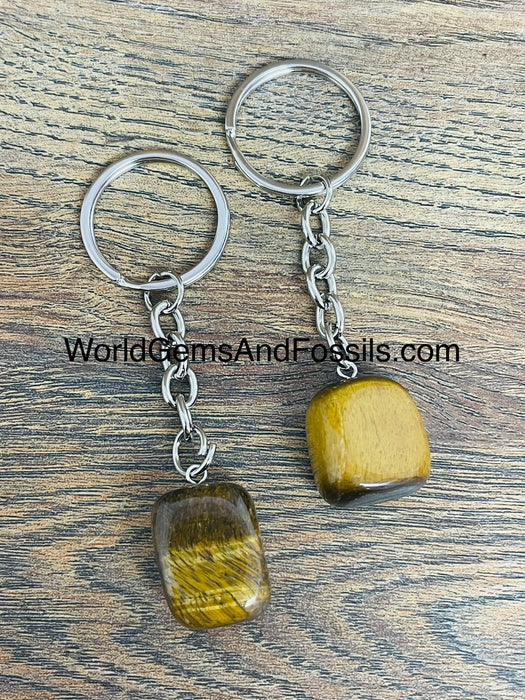 Tiger Eye Keychain