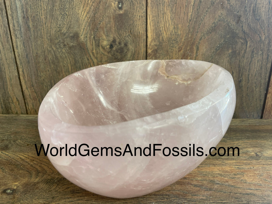 Rose Quartz Bowl  7.4” #9