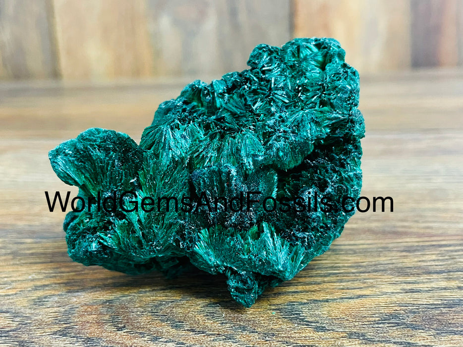 Fibrous Malachite Specimen 1 lb, Multiple Pieces