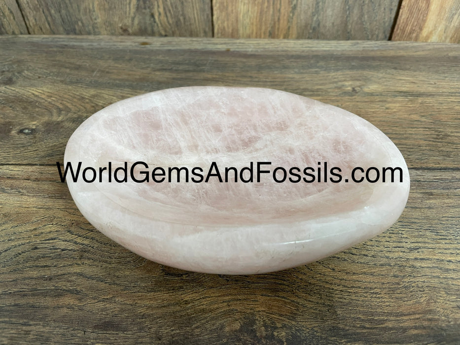 Rose Quartz Bowl  6.5” #10