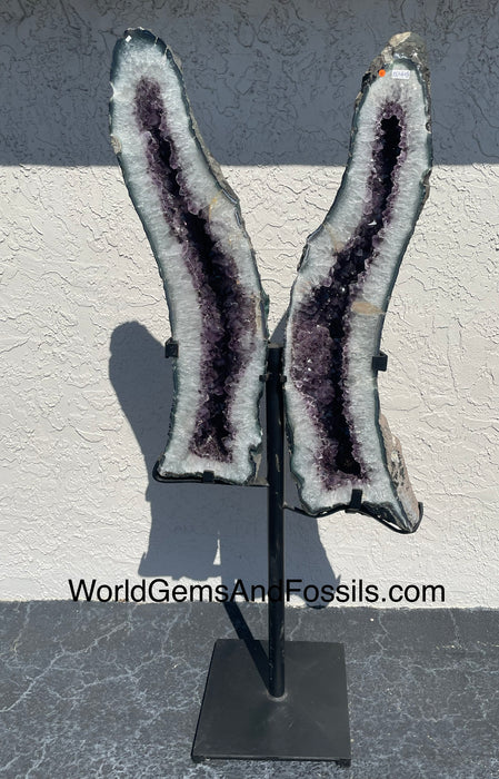 Amethyst Butterfly #10  66” x 25”