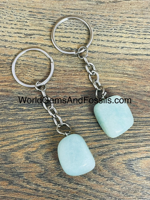 Amazonite Keychain