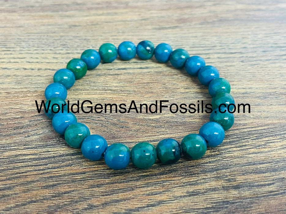 Chrysocolla Bracelet 8mm