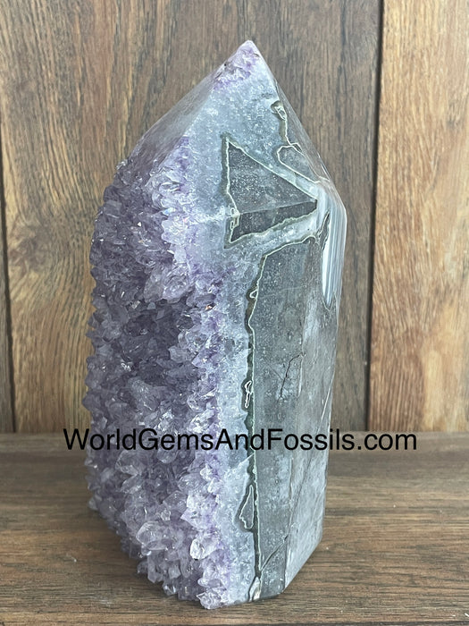 Amethyst Point 7”  #2