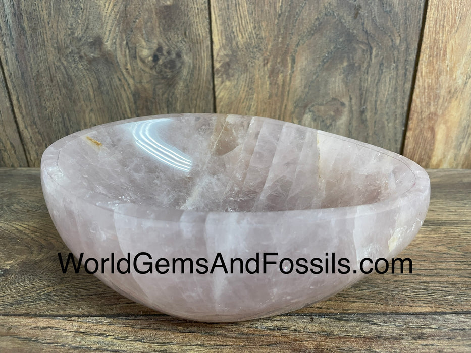 Rose Quartz Bowl  7.5”  #18