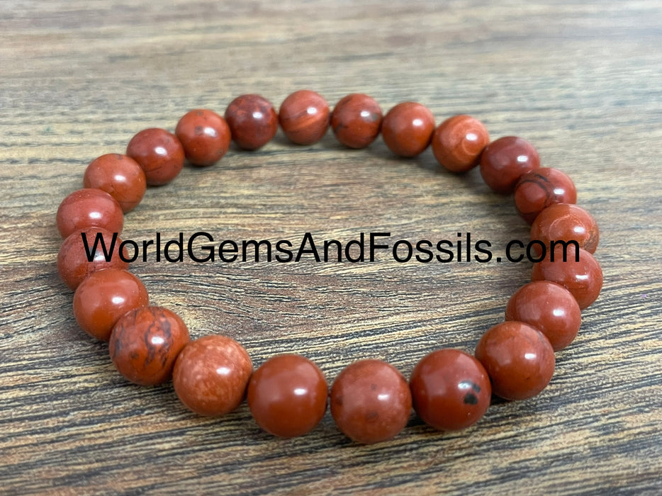 Red Jasper Bracelet 8mm