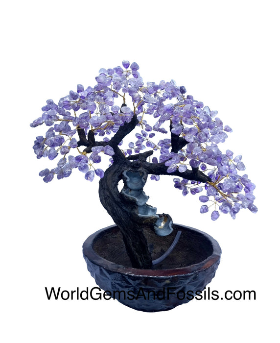 Amethyst Bonsai Tree Fountain 50cm