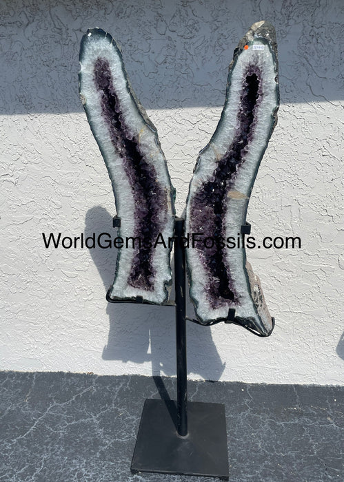 Amethyst Butterfly #10  66” x 25”