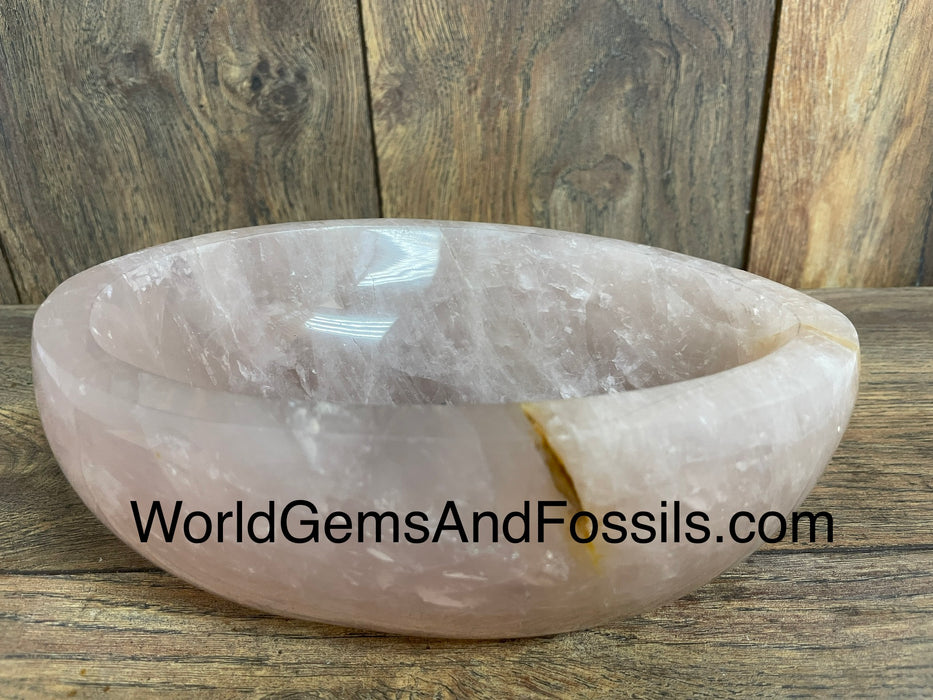 Rose Quartz Bowl  7.8”  #17