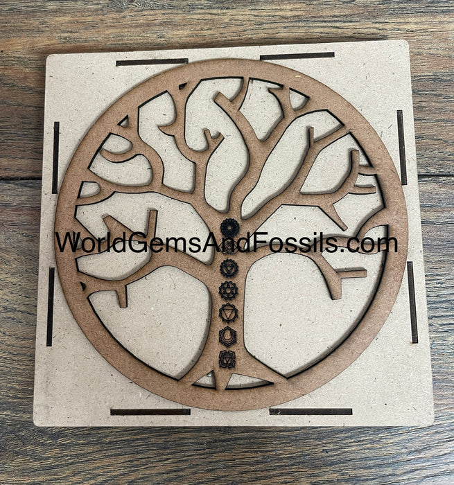 Chakra Stone Set In Tree Of Life Box