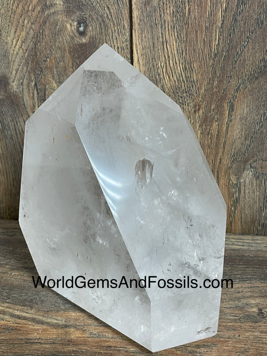 Clear Quartz Point 6.5”  #5