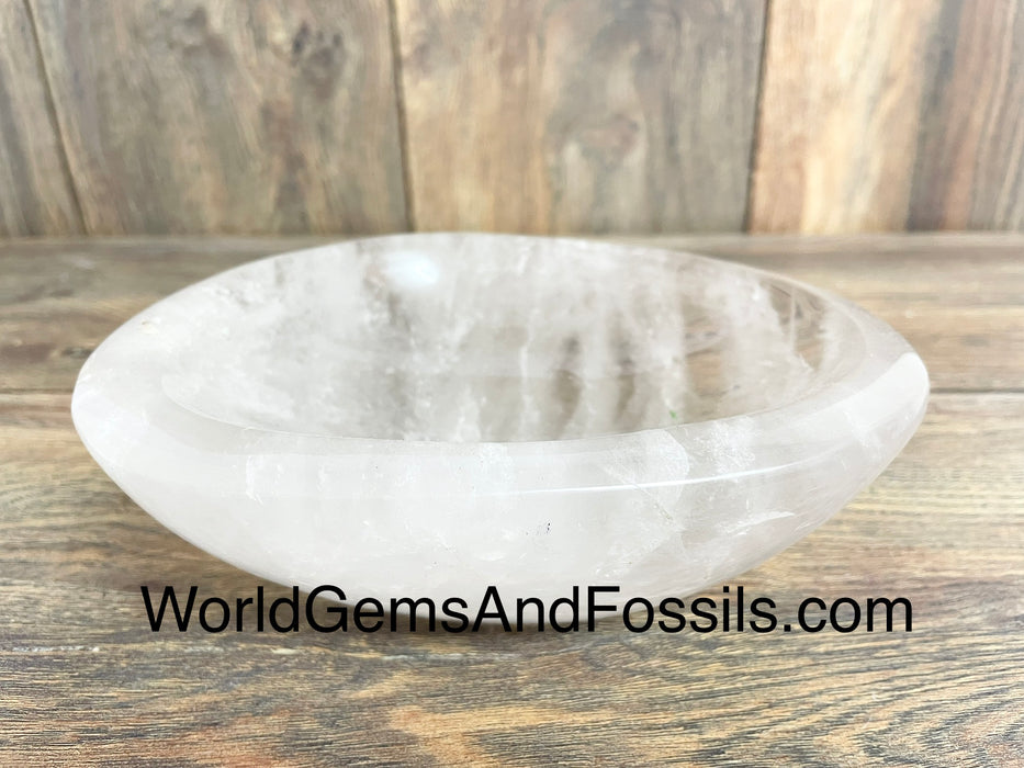 Clear Quartz Bowl 6.6” #3