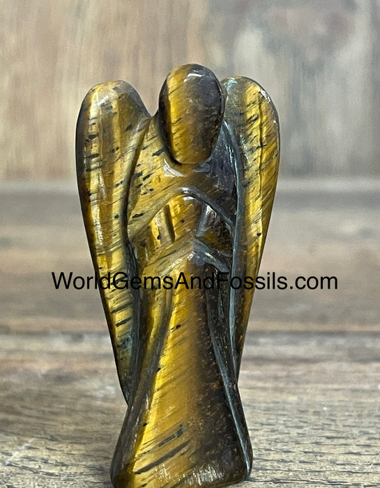 2" Tiger Eye Angel