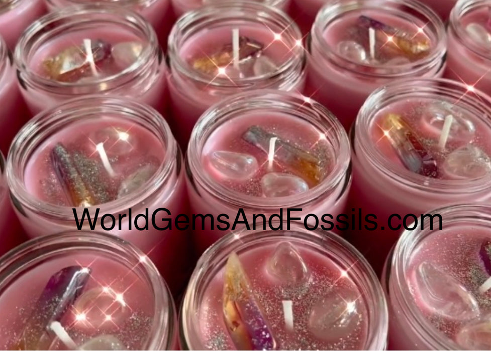 Unicorn Crystal Candle