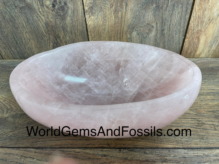 Rose Quartz Bowl  8.5” #11