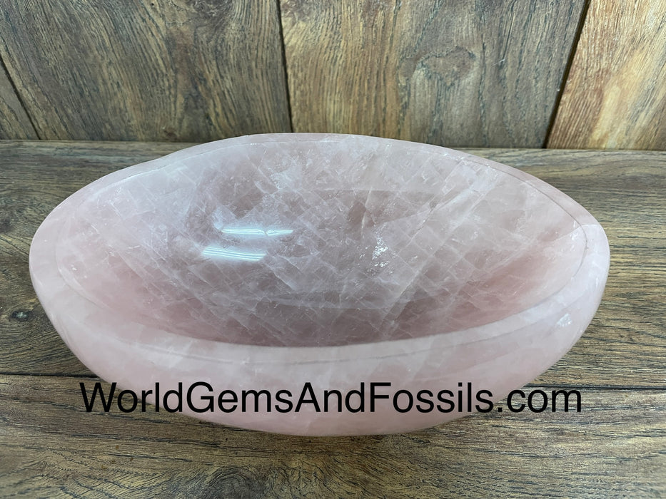 Rose Quartz Bowl  8.5” #11